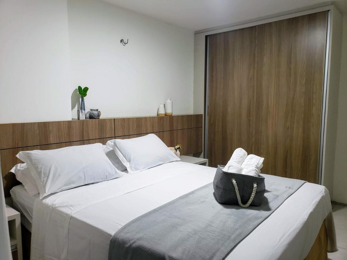 Paraiso Das Dunas - Apartamento A Beira Mar Com Jacuzzi - Proximo Ao Beach Park Aquiraz Ngoại thất bức ảnh