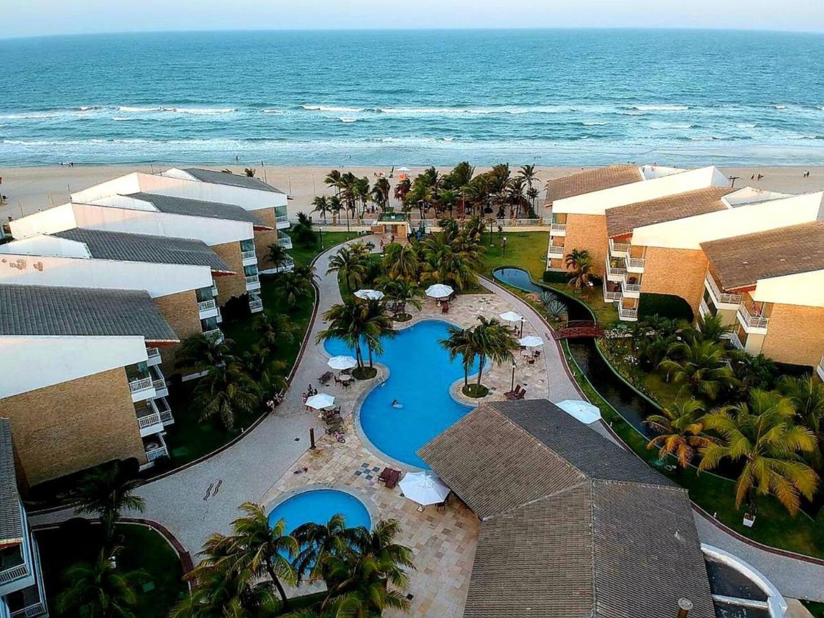 Paraiso Das Dunas - Apartamento A Beira Mar Com Jacuzzi - Proximo Ao Beach Park Aquiraz Ngoại thất bức ảnh
