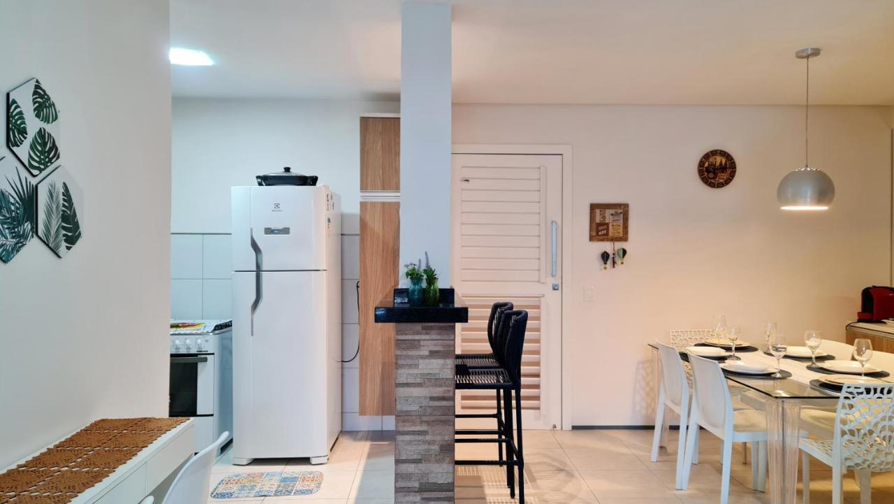 Paraiso Das Dunas - Apartamento A Beira Mar Com Jacuzzi - Proximo Ao Beach Park Aquiraz Ngoại thất bức ảnh