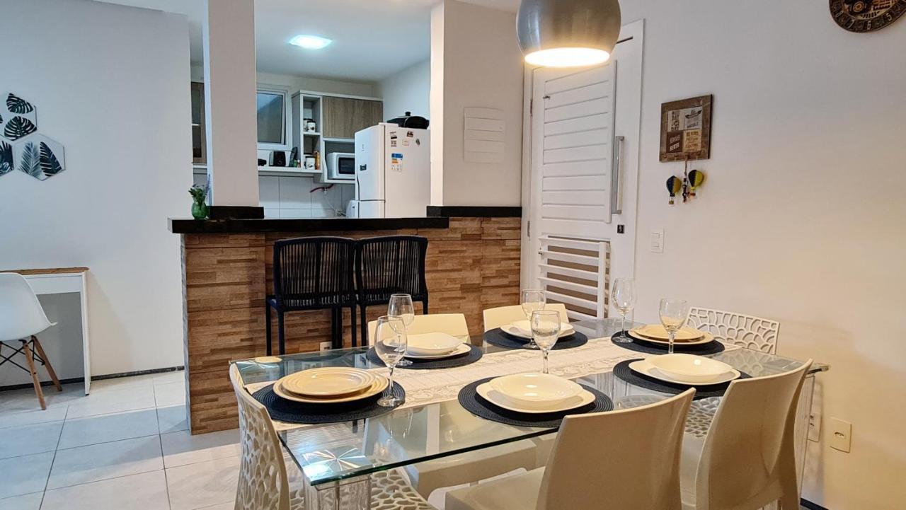 Paraiso Das Dunas - Apartamento A Beira Mar Com Jacuzzi - Proximo Ao Beach Park Aquiraz Ngoại thất bức ảnh