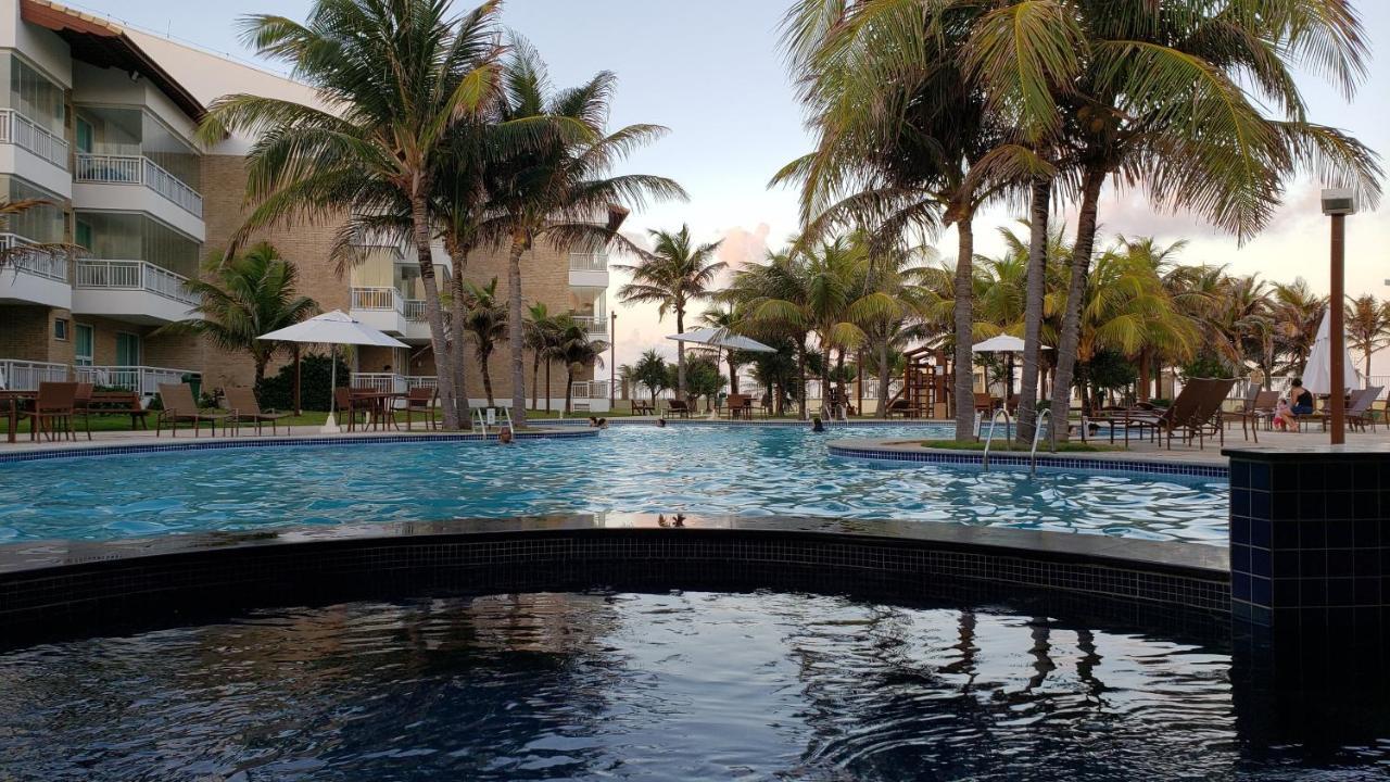 Paraiso Das Dunas - Apartamento A Beira Mar Com Jacuzzi - Proximo Ao Beach Park Aquiraz Ngoại thất bức ảnh