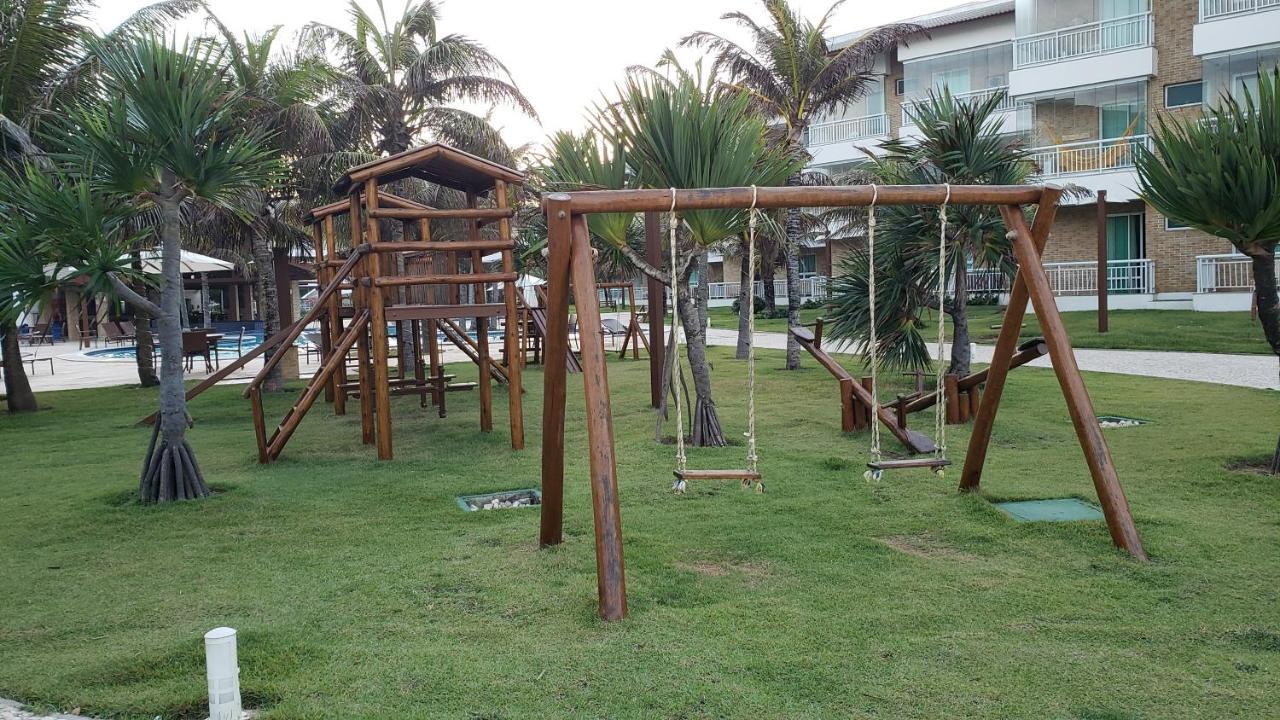 Paraiso Das Dunas - Apartamento A Beira Mar Com Jacuzzi - Proximo Ao Beach Park Aquiraz Ngoại thất bức ảnh