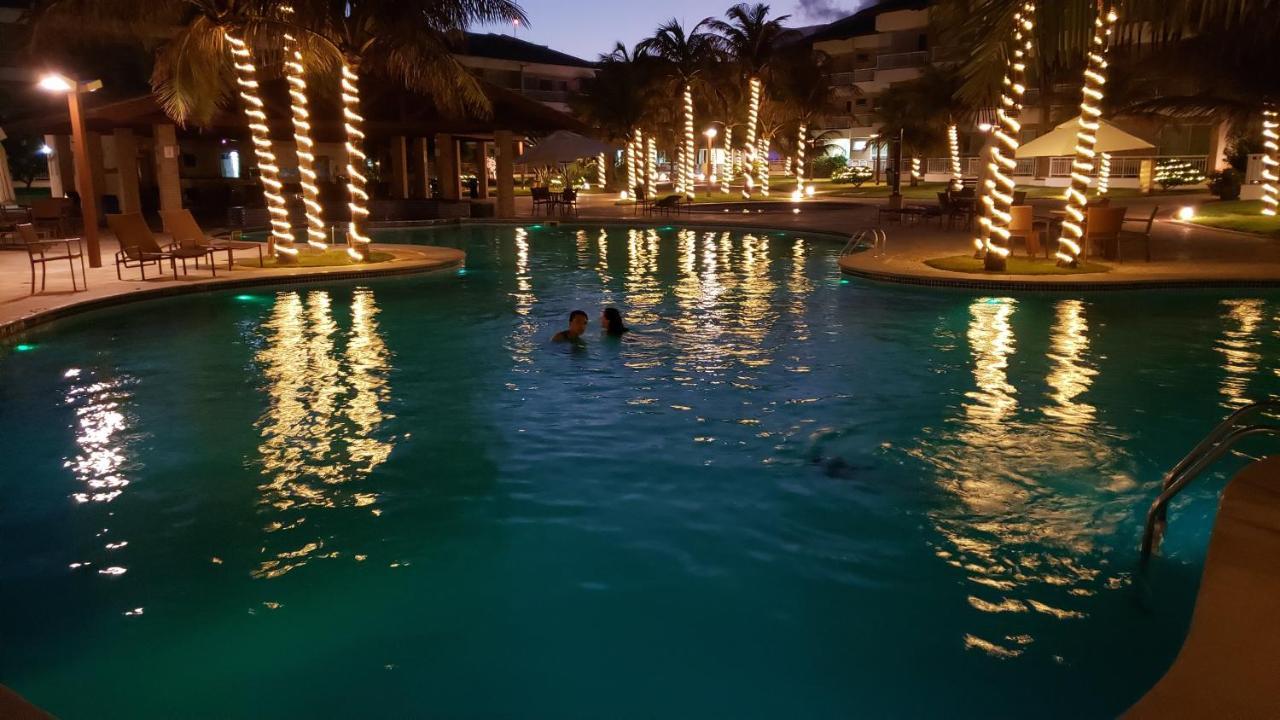 Paraiso Das Dunas - Apartamento A Beira Mar Com Jacuzzi - Proximo Ao Beach Park Aquiraz Ngoại thất bức ảnh