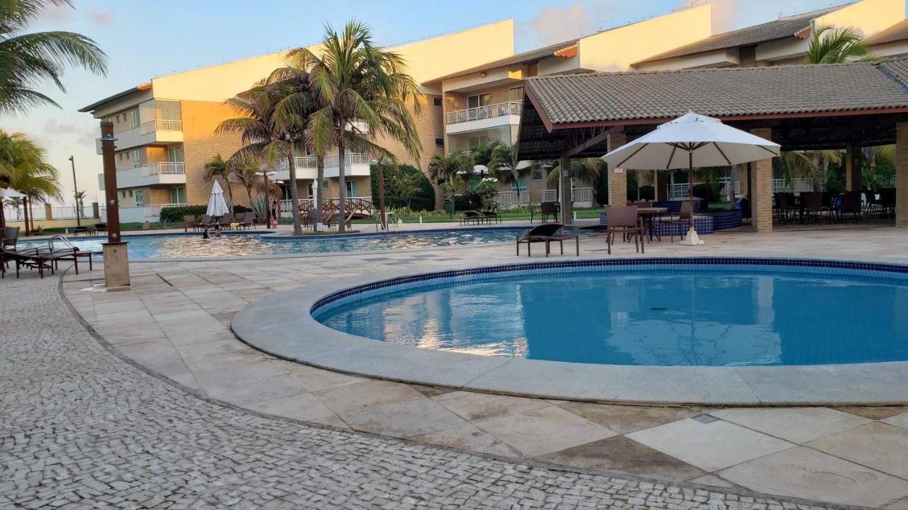 Paraiso Das Dunas - Apartamento A Beira Mar Com Jacuzzi - Proximo Ao Beach Park Aquiraz Ngoại thất bức ảnh
