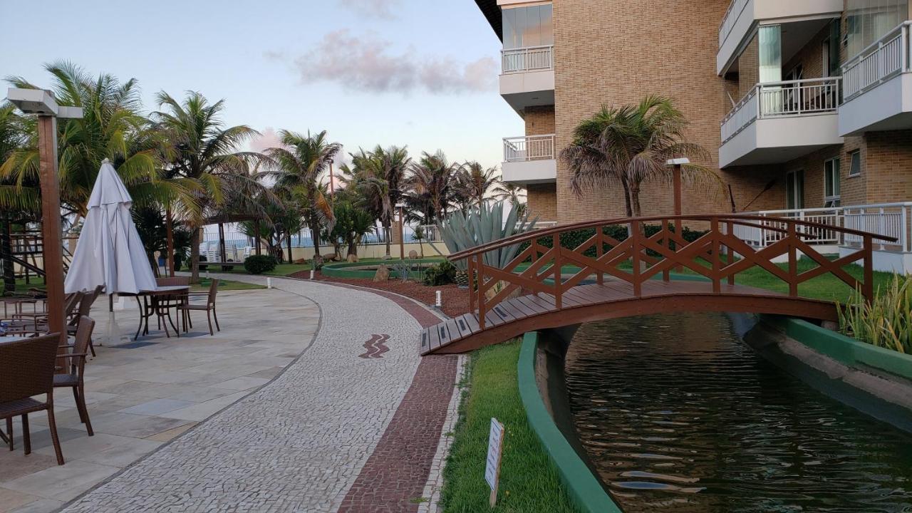 Paraiso Das Dunas - Apartamento A Beira Mar Com Jacuzzi - Proximo Ao Beach Park Aquiraz Ngoại thất bức ảnh