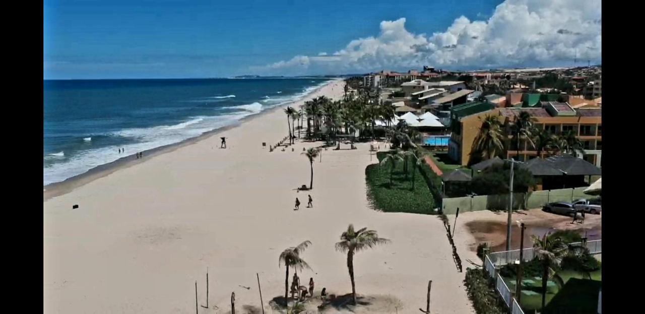 Paraiso Das Dunas - Apartamento A Beira Mar Com Jacuzzi - Proximo Ao Beach Park Aquiraz Ngoại thất bức ảnh