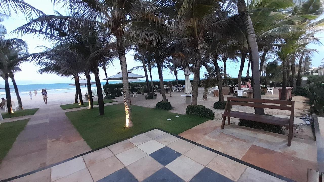 Paraiso Das Dunas - Apartamento A Beira Mar Com Jacuzzi - Proximo Ao Beach Park Aquiraz Ngoại thất bức ảnh