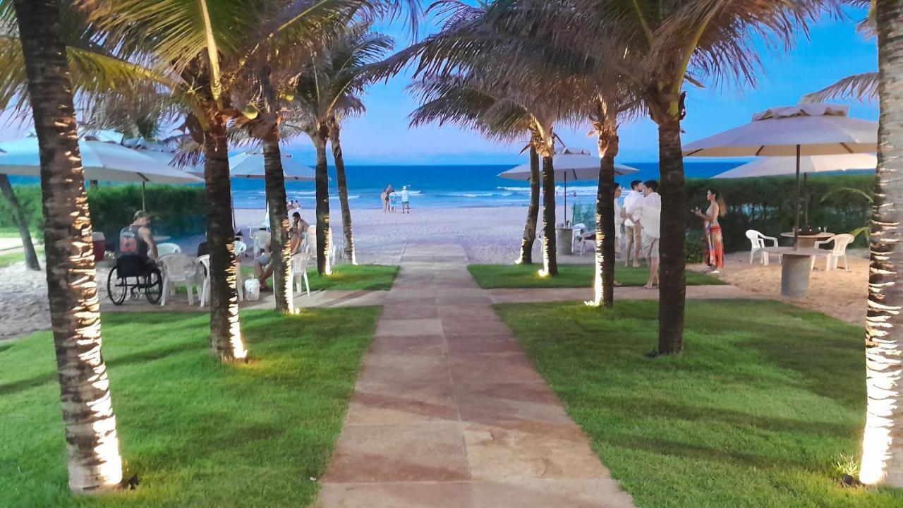 Paraiso Das Dunas - Apartamento A Beira Mar Com Jacuzzi - Proximo Ao Beach Park Aquiraz Ngoại thất bức ảnh